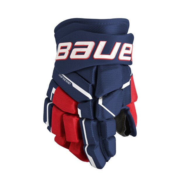 BAUER Handschuh Supreme MACH - [SENIOR] 14.0 Schwarz/Weiss