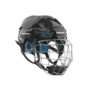 BAUER Helm mit Gitter RE-Akt 65 - [SENIOR] S  Schwarz