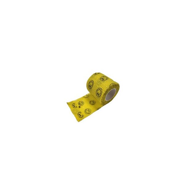 SCHANNER Flex Tape 50mm/4.5m Yellow Smile