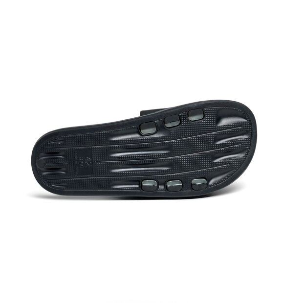 SHERWOOD Badesandalen "Logo" Schwarz 42