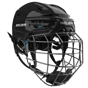 BAUER Helm mit Gitter Re-Akt 155 - [SENIOR] Schwarz M