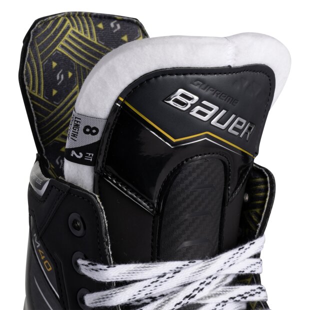 BAUER Schlittschuh Supreme M40 - [SENIOR] 11.5 FIT1