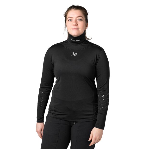 BAUER LS Neckprotect Oberteil - Damen - [SENIOR] M Schwarz
