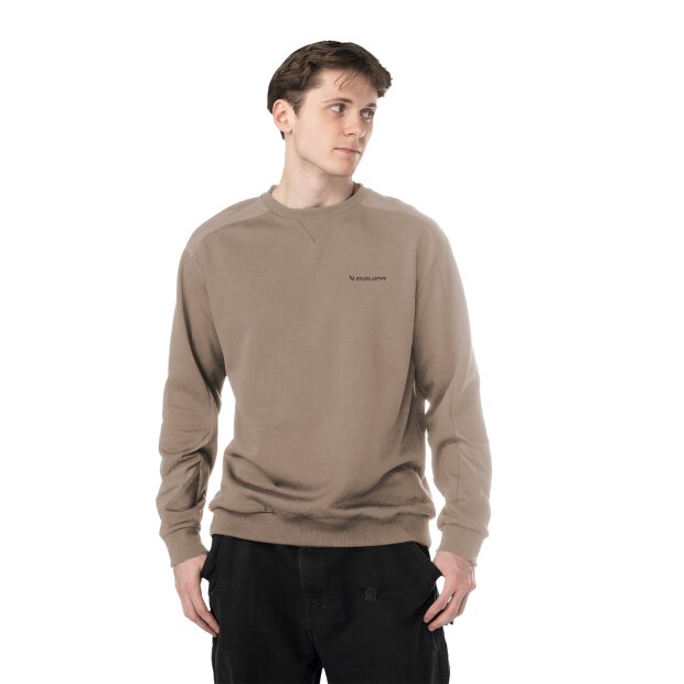 BAUER Knit Woven Crew - [SENIOR]