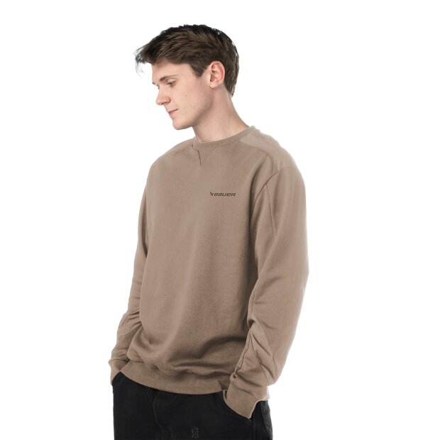 BAUER Knit Woven Crew - [SENIOR]