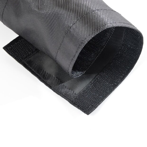 Velcro Badge Seite ohne Druck 43x11 Schwarz