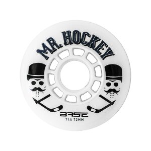 BASE Inline Rolle Pro "Mr. Hockey" - 74A - [4er...