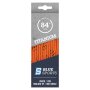 BLUE SPORTS Schn&uuml;rsenkel Titanium Pro Gewachst 120"/304cm Orange