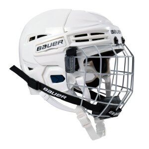 BAUER Helm mit Gitter Prodigy - [YOUTH] Weiss