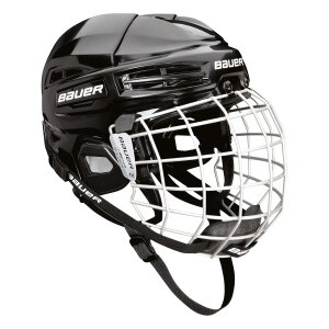 BAUER Helm mit Gitter IMS 5.0 II - [SENIOR] S Rot