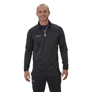 BAUER Fleece 1/4 Zip Top Vapor - [SENIOR] Grau-XL