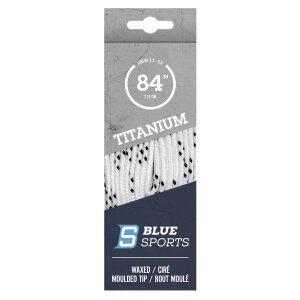 BLUE SPORTS Schn&uuml;rsenkel Titanium Pro Gewachst...