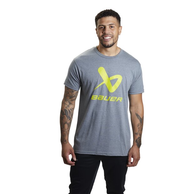 BAUER SS Crew Tee Core Lockup - [YOUTH]