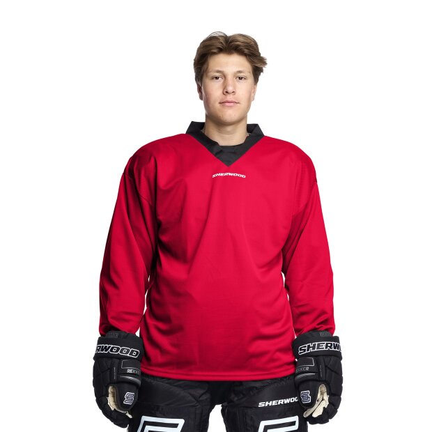 SHERWOOD Spieler Training Trikot Rot [SENIOR] L