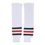 Eishockey Stutzen NHL -  Chicago Blackhawks Senior Schwarz/Rot/Weiss