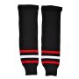 Eishockey Stutzen NHL -  Chicago Blackhawks Senior Weiss/Rot/Schwarz
