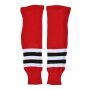 Eishockey Stutzen NHL -  Chicago Blackhawks Senior Weiss/Rot/Schwarz