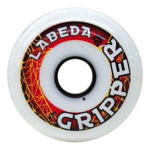 LABEDA Inline Rolle Gripper Soft - [4er SET] 76mm Weiss