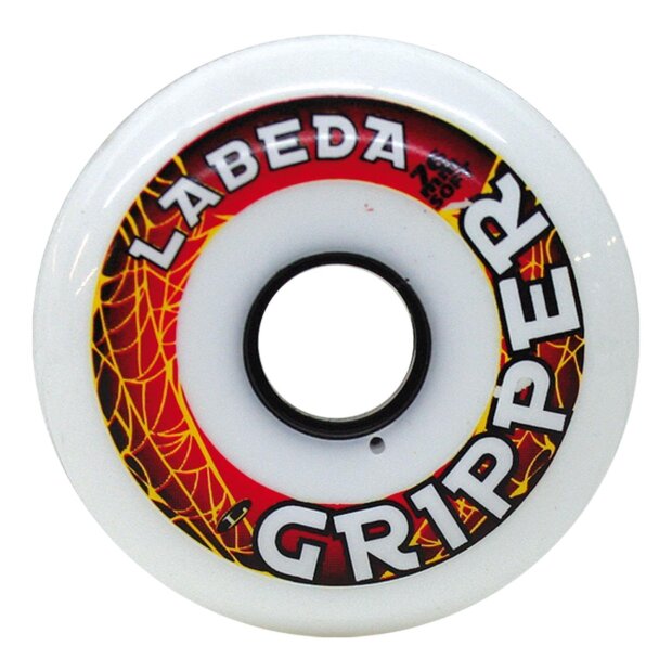 LABEDA Inline Rolle Gripper Soft - [4er SET] 80mm Weiss
